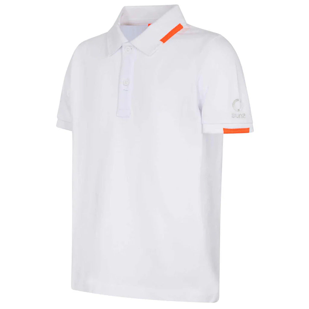 Suns Federico Tag Polo Bianca — view 2
