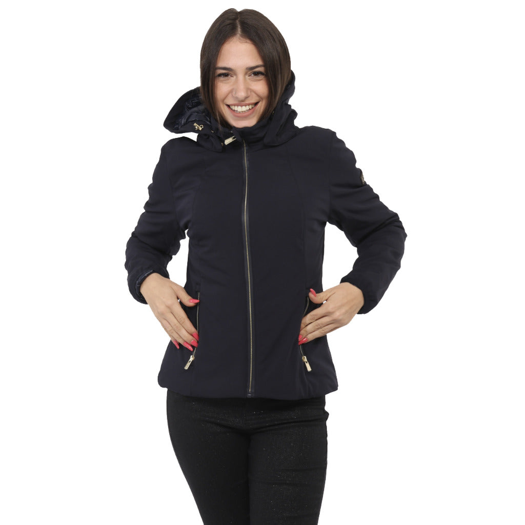 Yes Zee padded jacket with removable hood blue