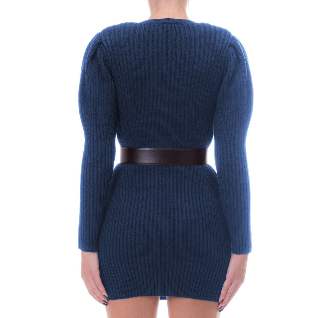 Elisabetta Franchi knit Dress Blue — view 2