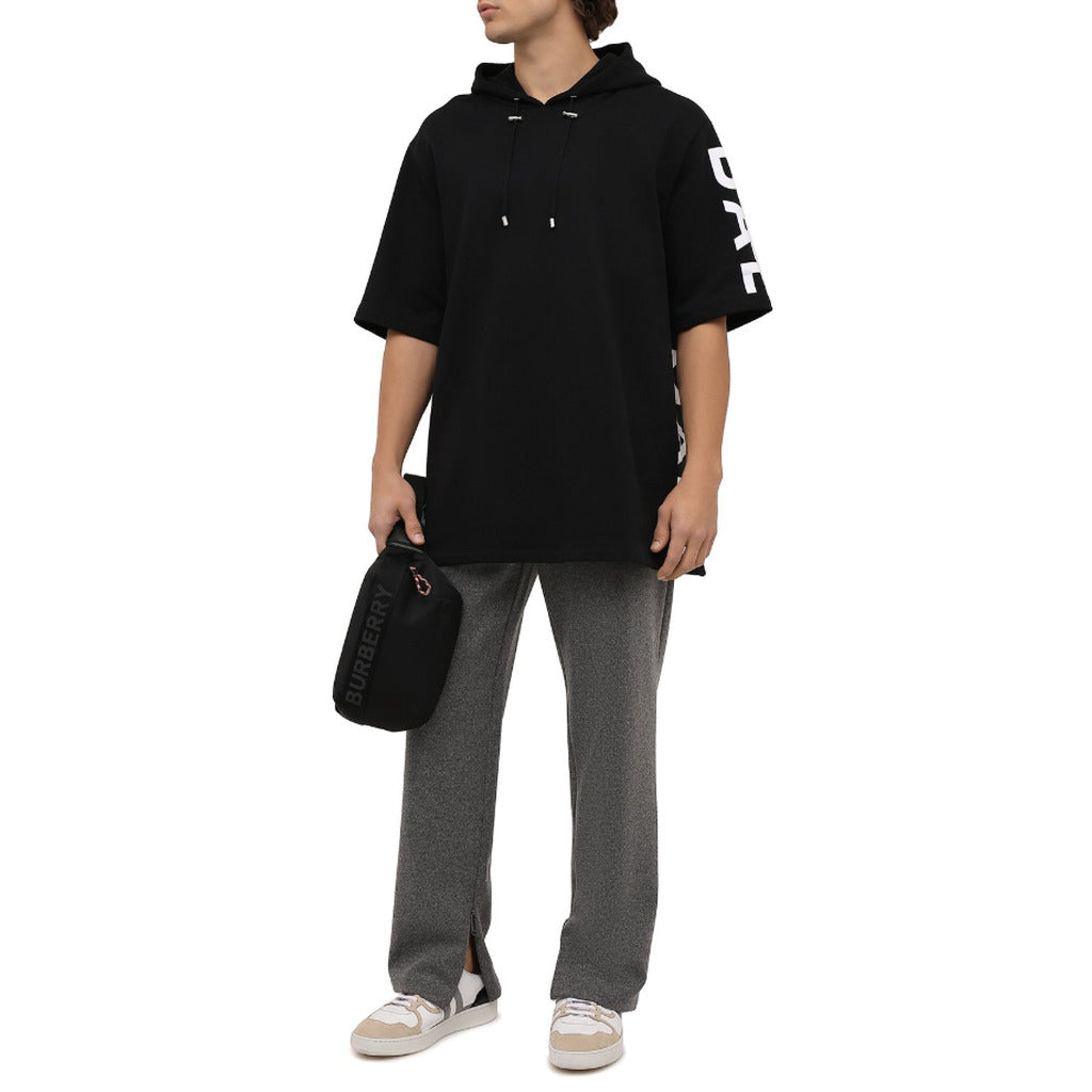 Balmain Cotton Sweatshirt Black — view 5