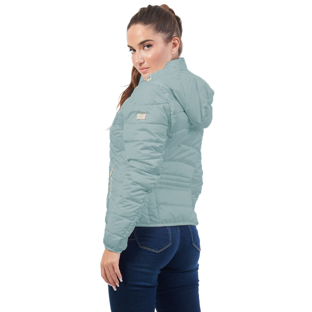 Yes Zee short down jacket blue