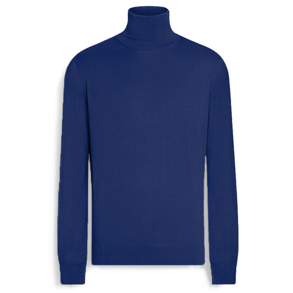 emilio romanelli - Sweaters - 87103-dolcevita-134navy