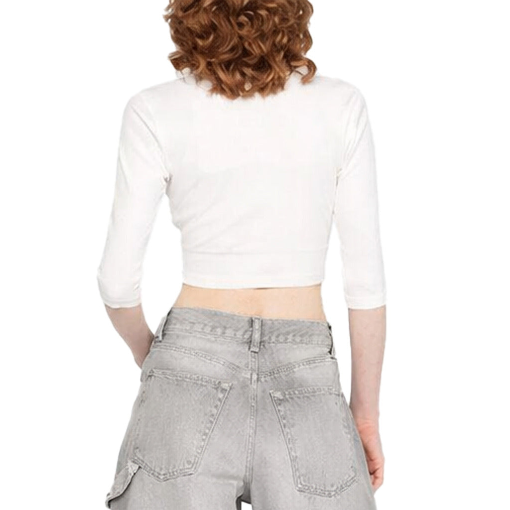 The Attico Sweater Top White — view 2