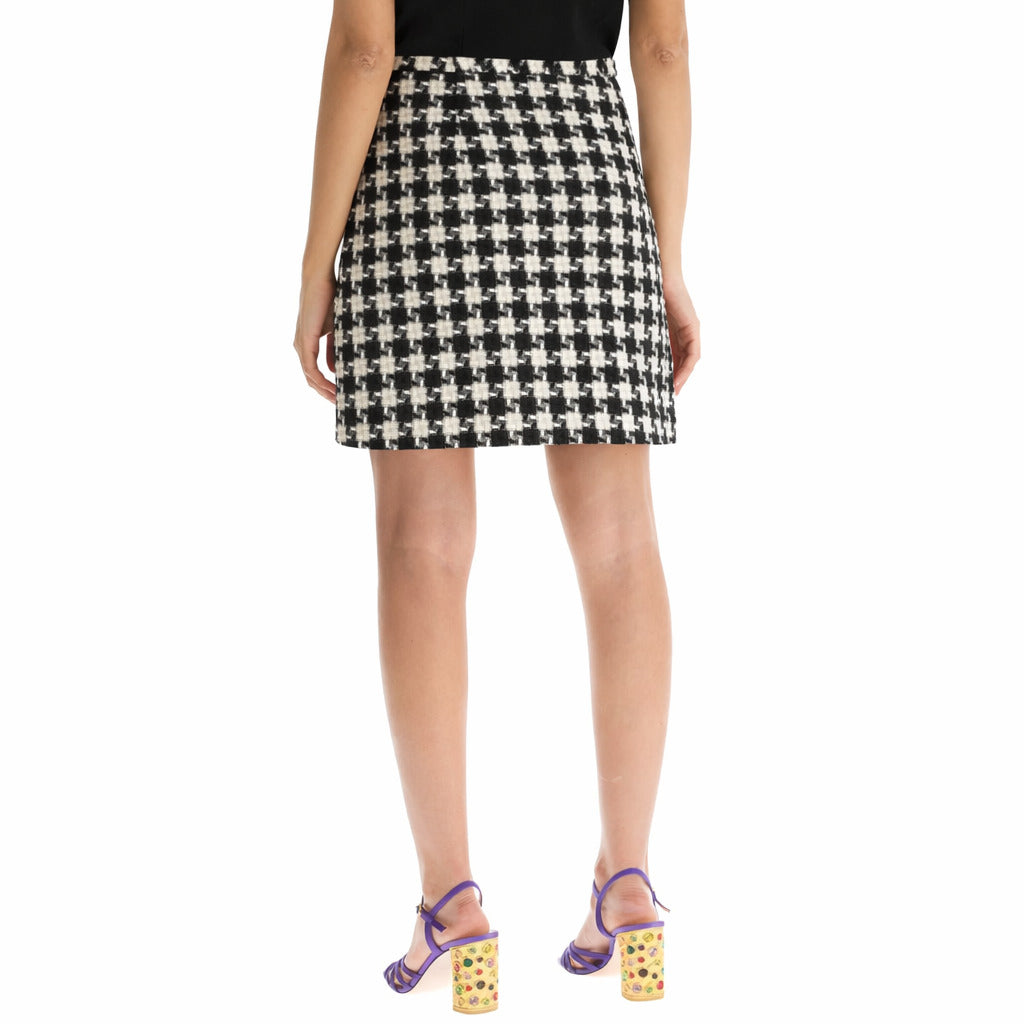 Valentino Garavani Skirt Nera Bianca Black — view 3