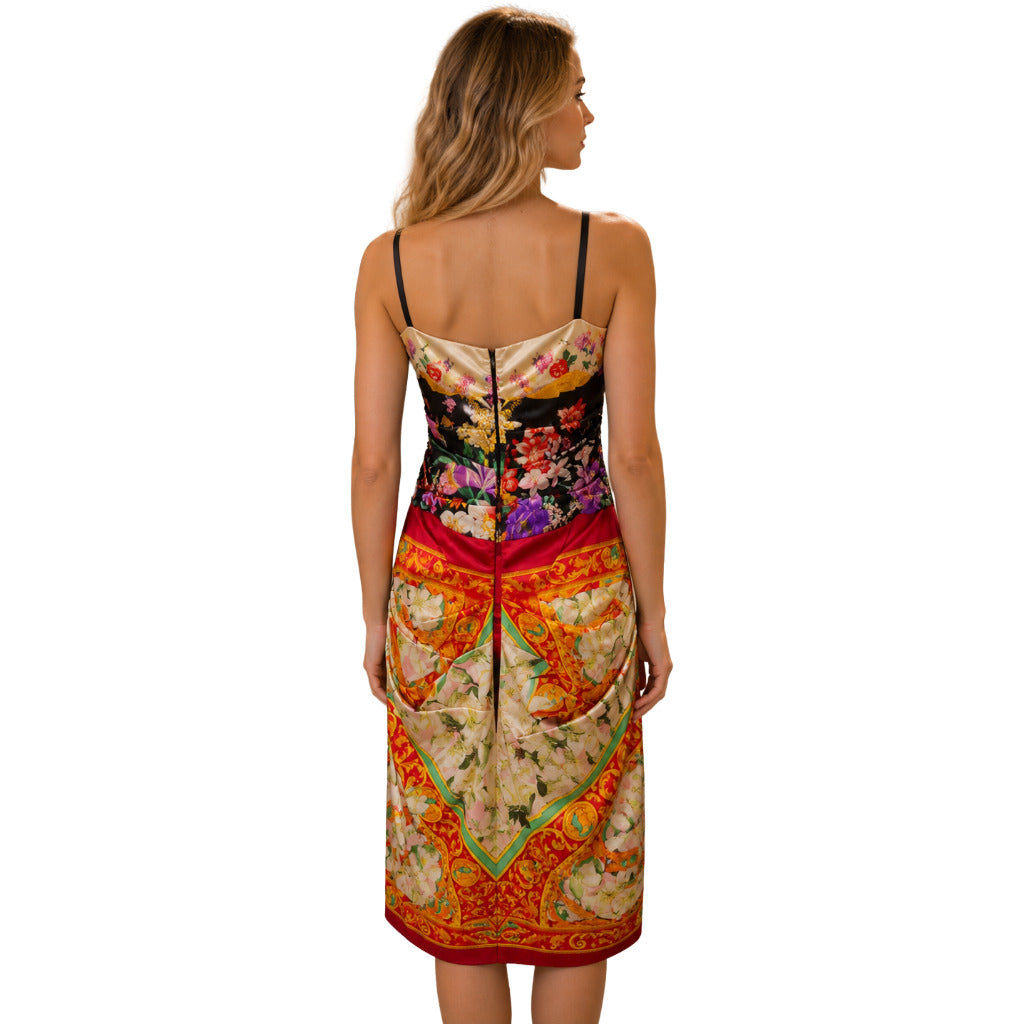 Dolce & Gabbana Dress Tubino Floreale — view 2