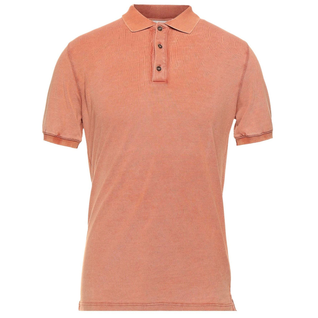 Alpha Studio Cotton Polo Rosa Dye