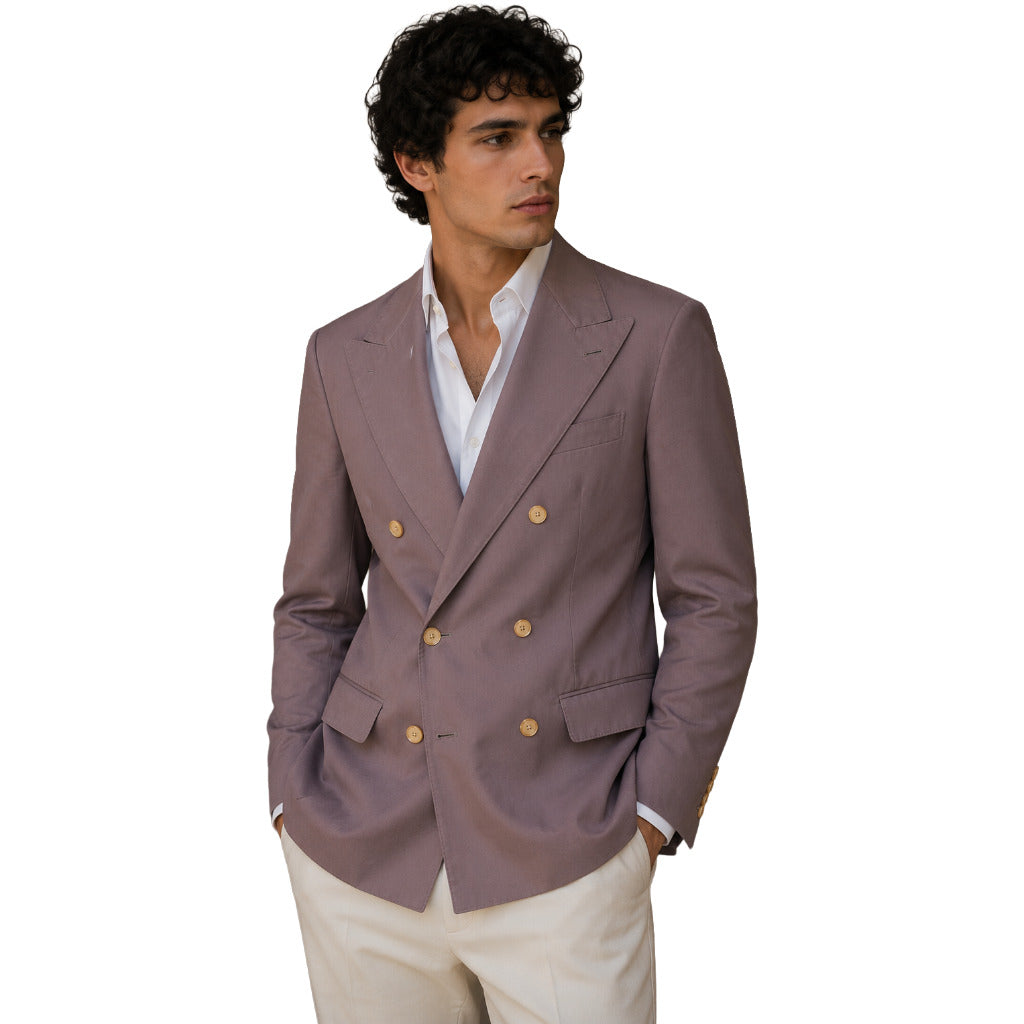 Dolce & Gabbana Jacket Double-Breasted Brown