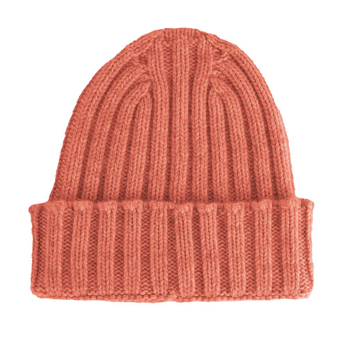 100% Cashmere Beanie In Cashmere — view 2
