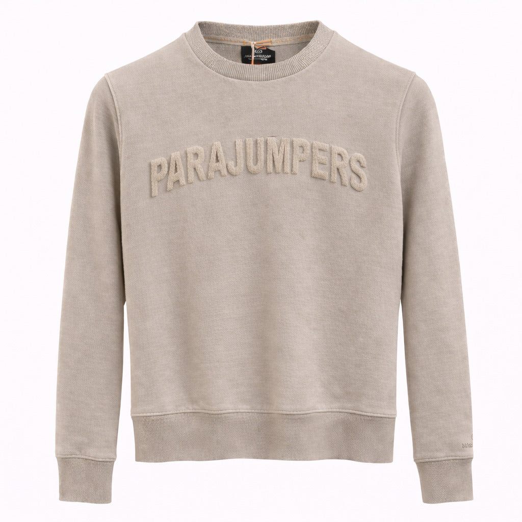 Parajumpers Cotton Sweatshirt Grigia Grey