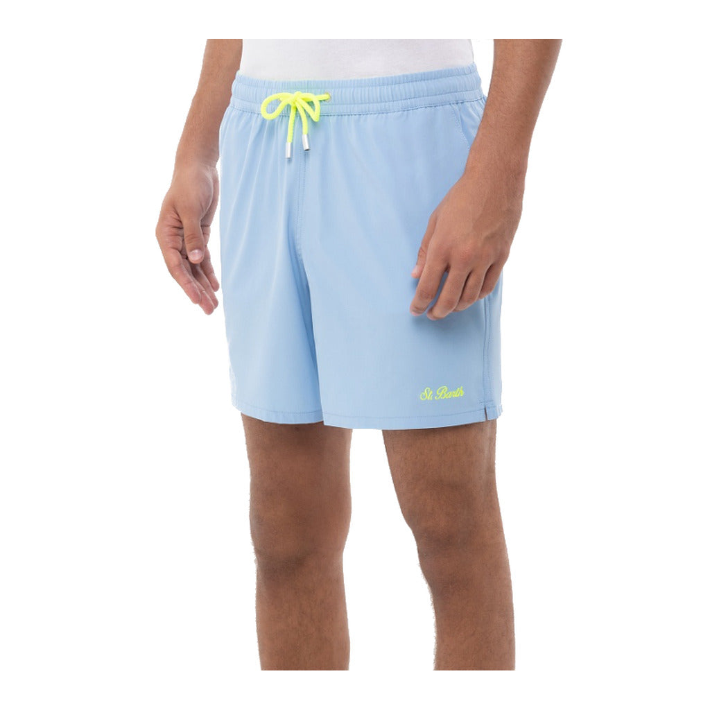 Mc2 Saint Barth Polyester Gustavia Pocket Emb Palm — view 3