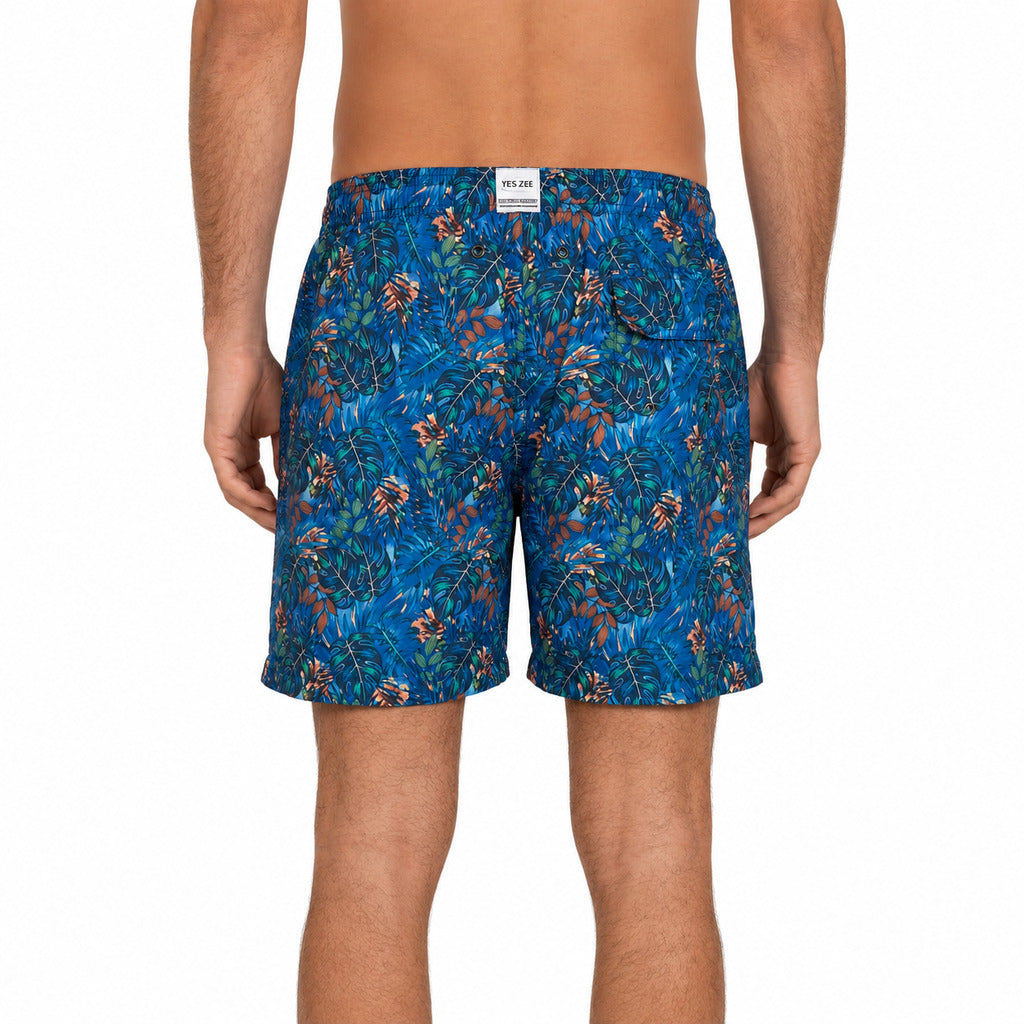 Yes Zee Polyester Bermuda Fantasia Foglie — view 2