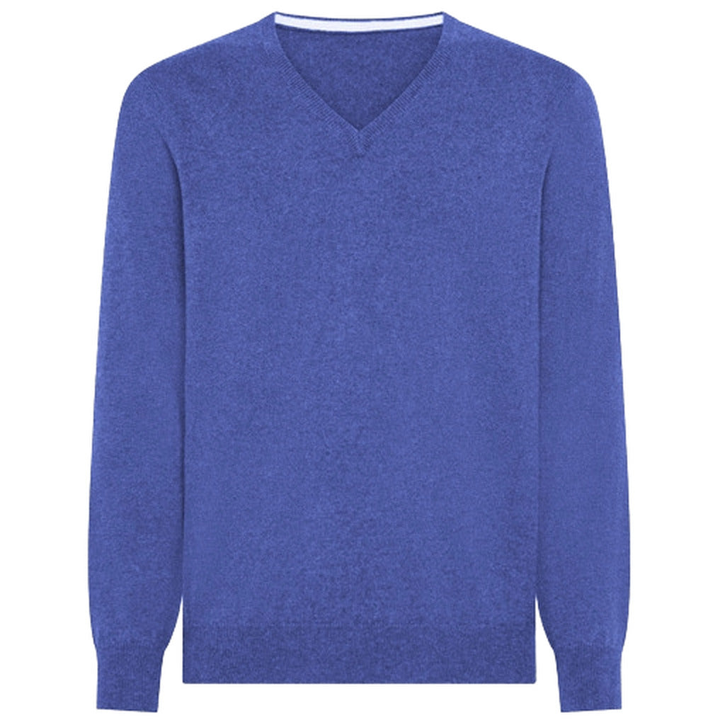 Emilio Romanelli Cashmere Sweater Sky Blue Light Blue — view 2