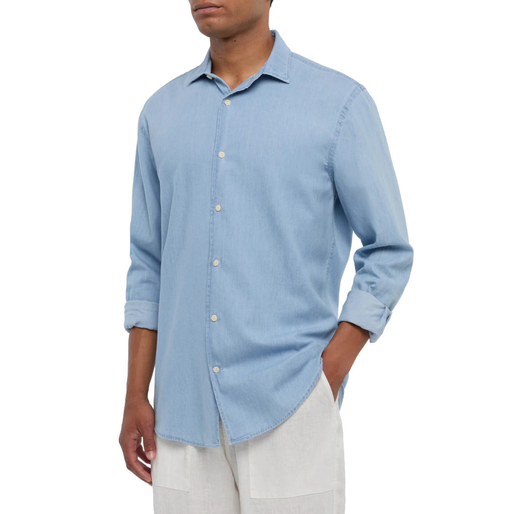 mc2 saint barth - Shirts - sbcm-pamp-azzurro