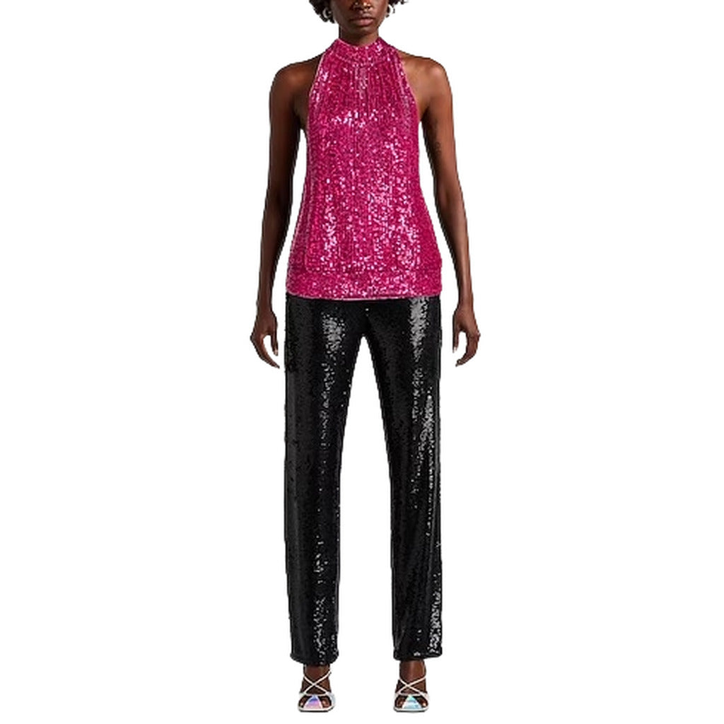 Patrizia Pepe Dress Sequin Fuchsia