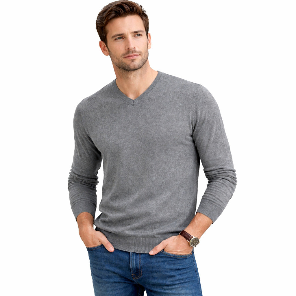 Emilio Romanelli Cashmere Sweater Grey
