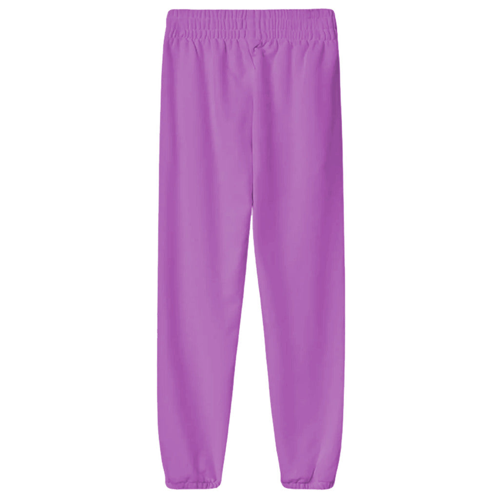 Hinnominate Cotton Trousers Vita Alta Purple — view 2