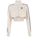 Comme Des Fuckdown Jacket Zip Tessuto Tecnico Black