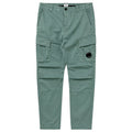 C.P. Company Cotton Trousers Cargo Green Menta