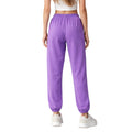 Comme Des Fuckdown Cotton Trousers Violet Purple