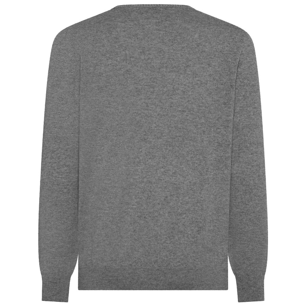 emilio romanelli - Sweaters - 87101-scolloV-113grigio