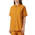 Patrizia Pepe Shirt Sleeve Short Cammello Camel