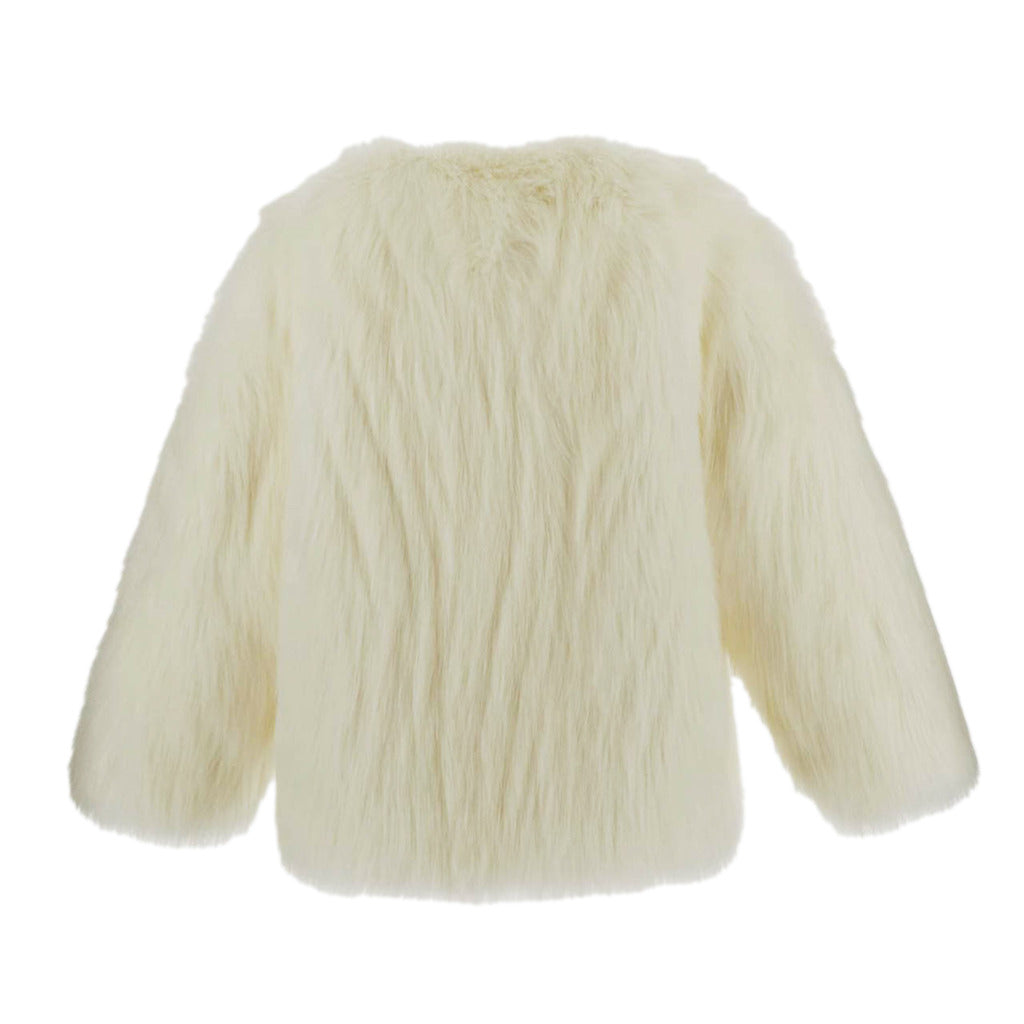 Dolce & Gabbana fur Leather Coat White — view 2