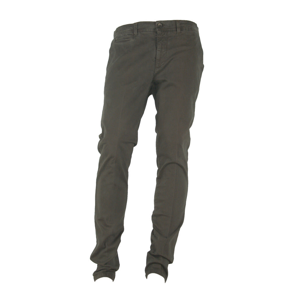 100% Milano Cotton Trousers Brown