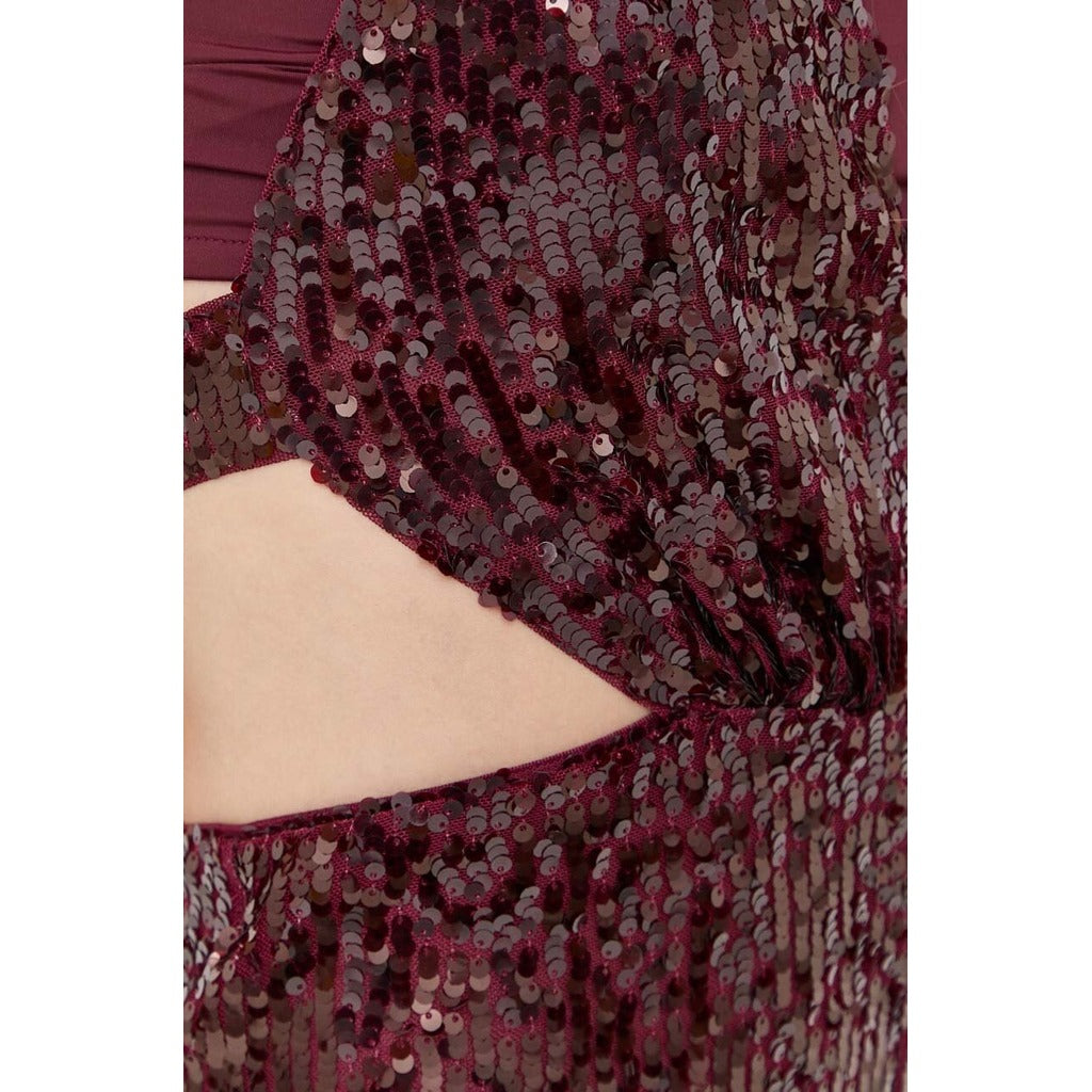 patrizia pepe - Dress - 8t0024-a299-bordeaux