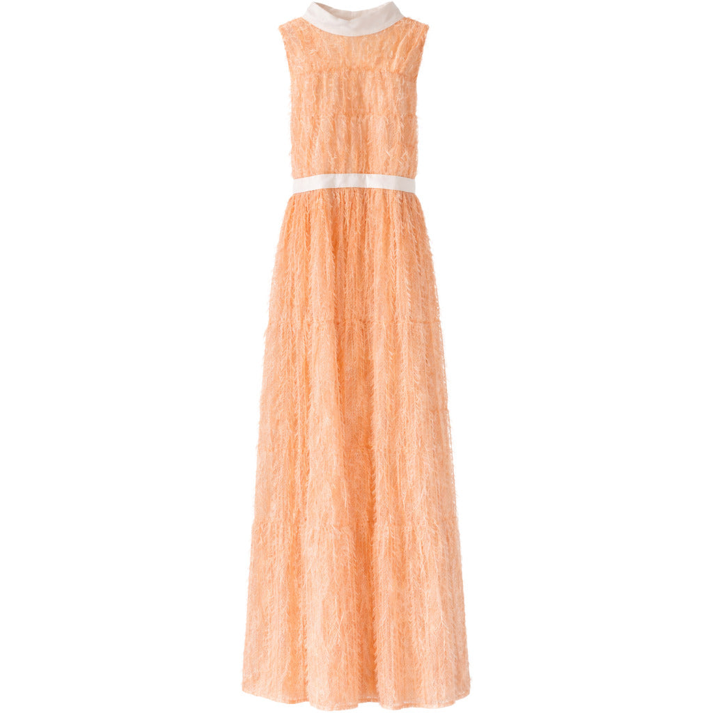 Elisabetta Franchi Lace Dress Pink