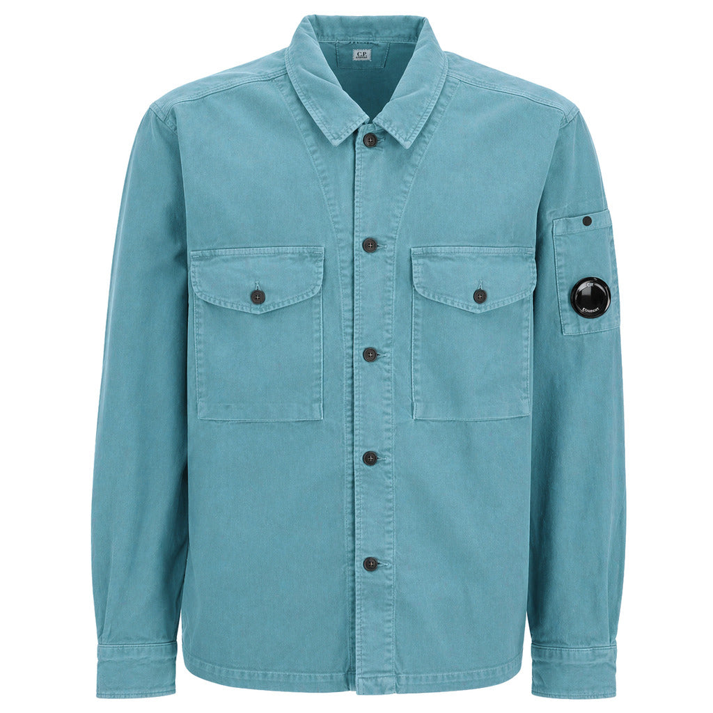 C.P. Company Cotton Shirt Ribbed Velvet