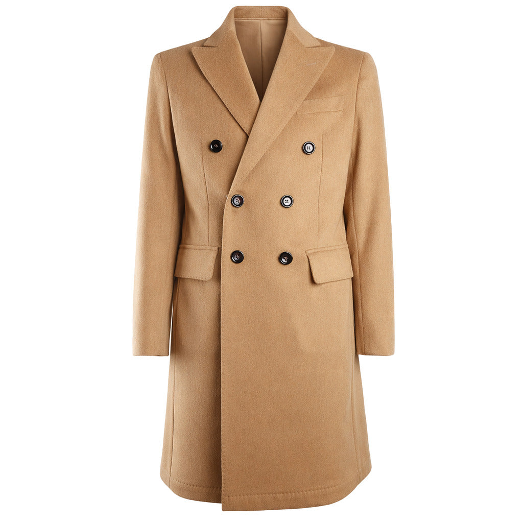 Loro Piana Wool Coat Gold Camel