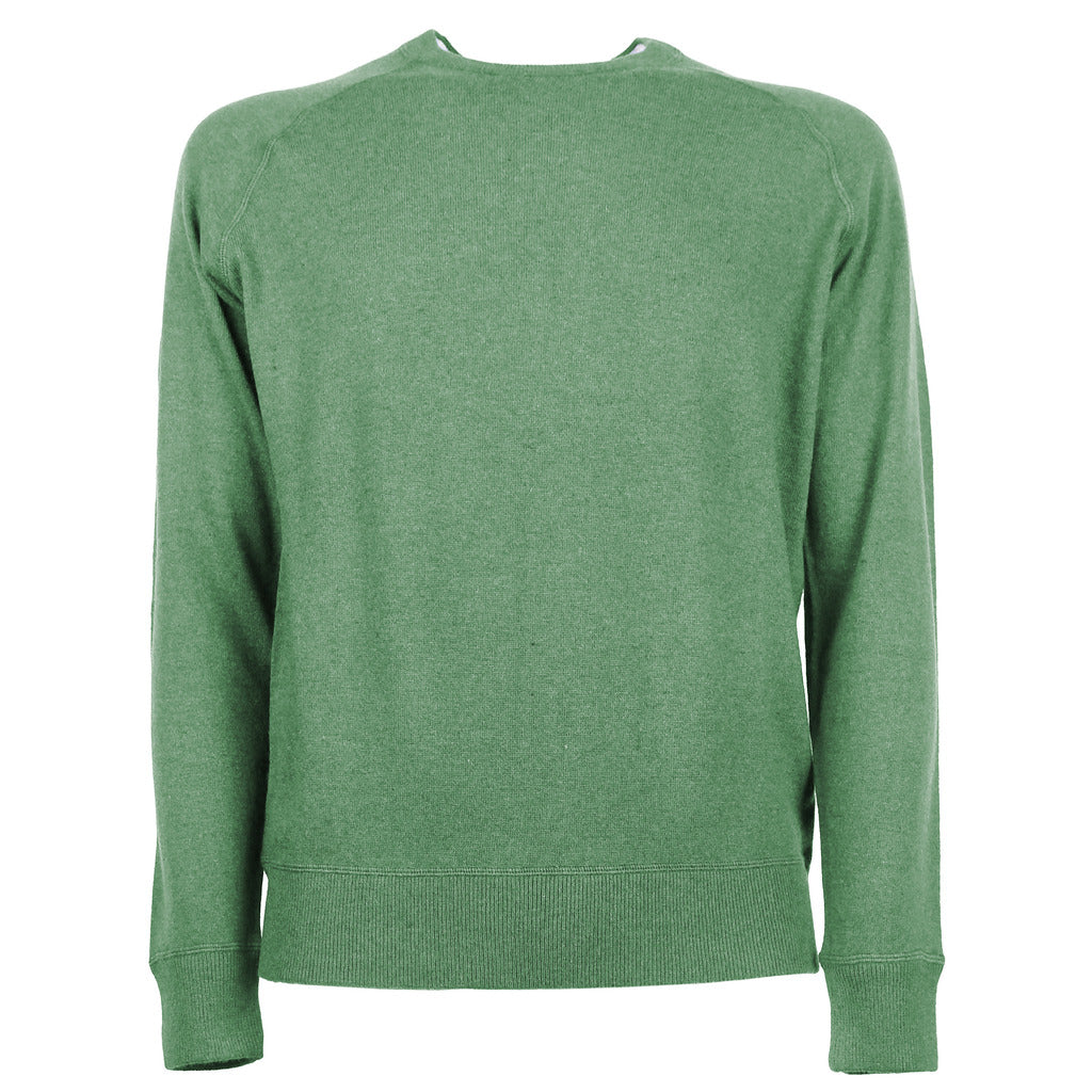 Emilio Romanelli Cashmere Crewneck Malachite — view 2