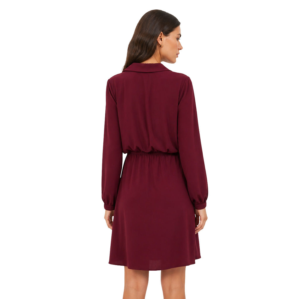Patrizia Pepe Viscose Dress Martin Red — view 2