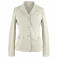 Emilio Romanelli Leather Jacket White