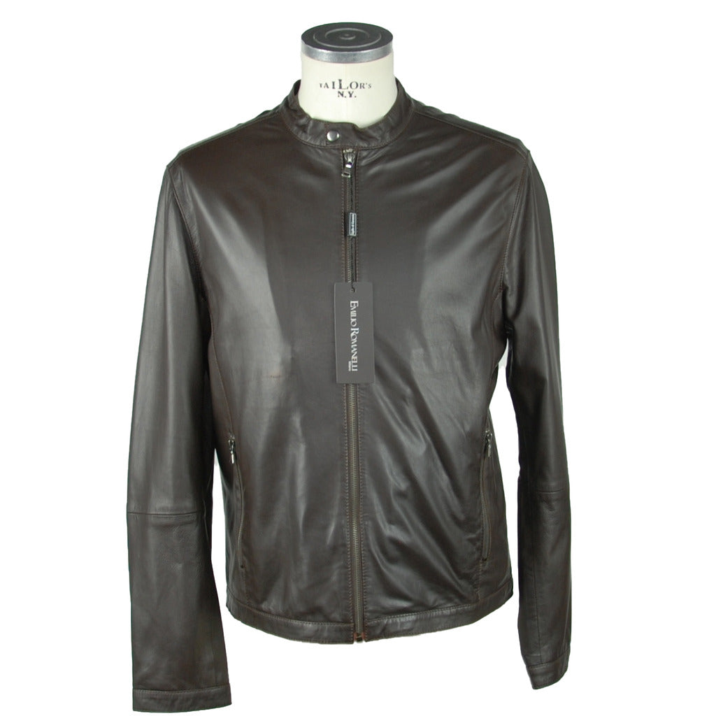 Emilio Romanelli Discover The Jacket — Zip Brown