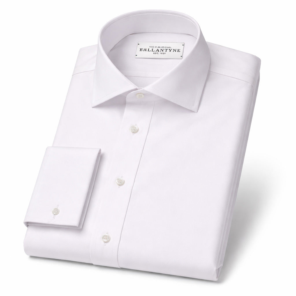 Ballantyne Cotton Shirt Bianca White — view 5