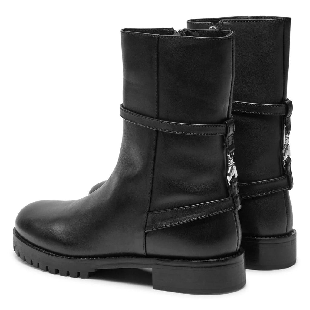 Patrizia Pepe Calfskin Stivaletti Pelle Nera Black — view 4