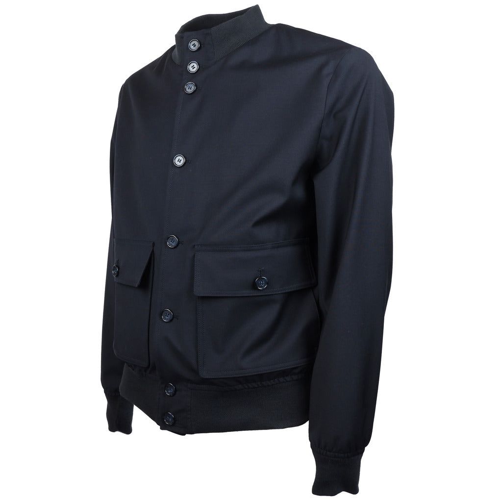 Loro Piana Wool Jacket Blue — view 3