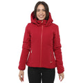 Yes Zee padded jacket with removable hood red