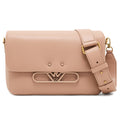 Emporio Armani Calfskin Shoulder Bag Soft Leather