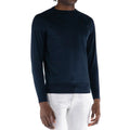 People Of Shibuya Cotton Sweater Hidoi Blue