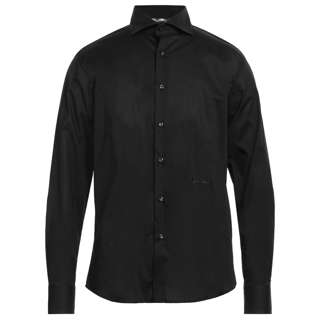 Aquascutum Cotton Shirt Black — view 2