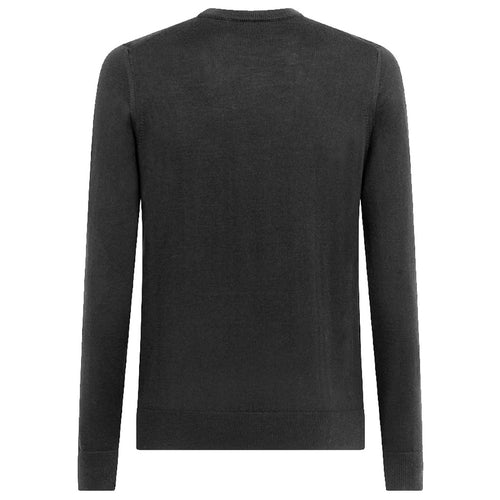 Alpha Studio Wool Sweater Anthracite Grey — view 2