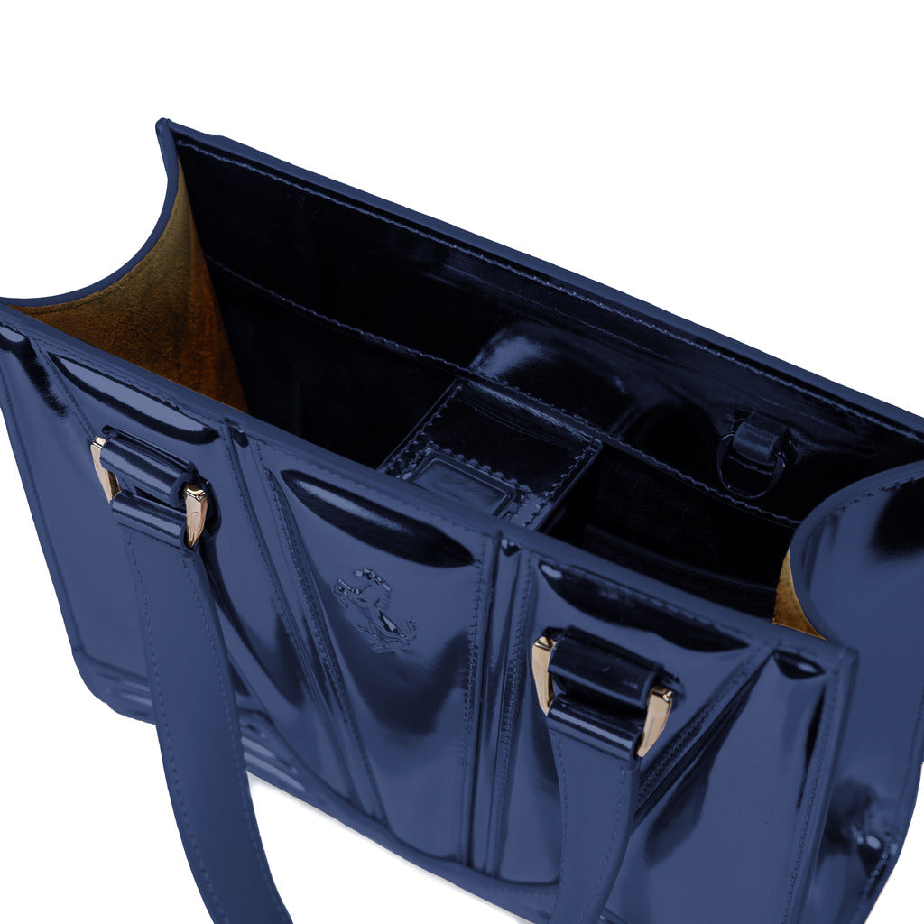 Ferrari Leather Bag Blue — view 2