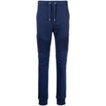 Balmain Cotton Trousers Jogging Blue