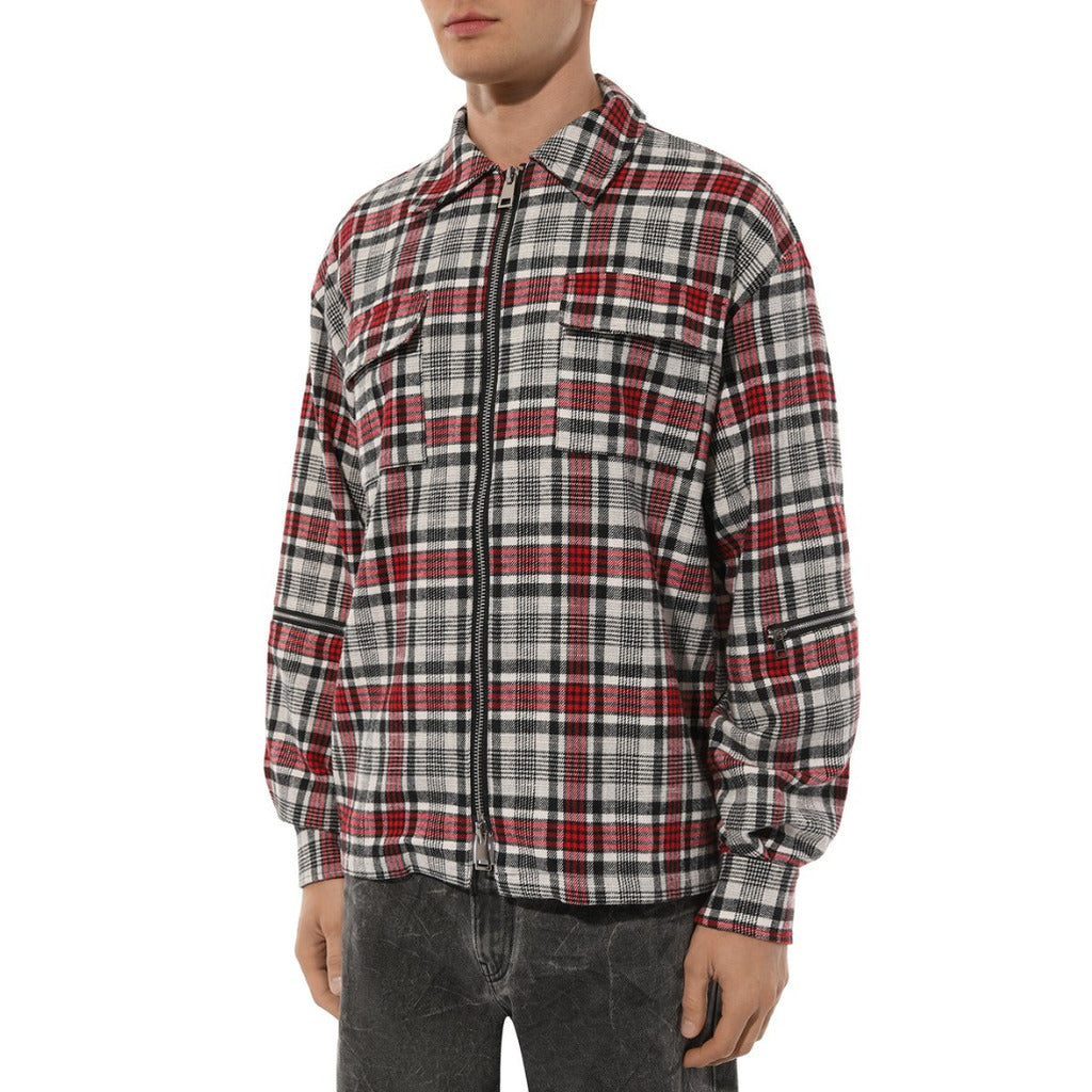 Diego Venturino Cotton Jacket Tartan All-Zip Multicoloured — view 3