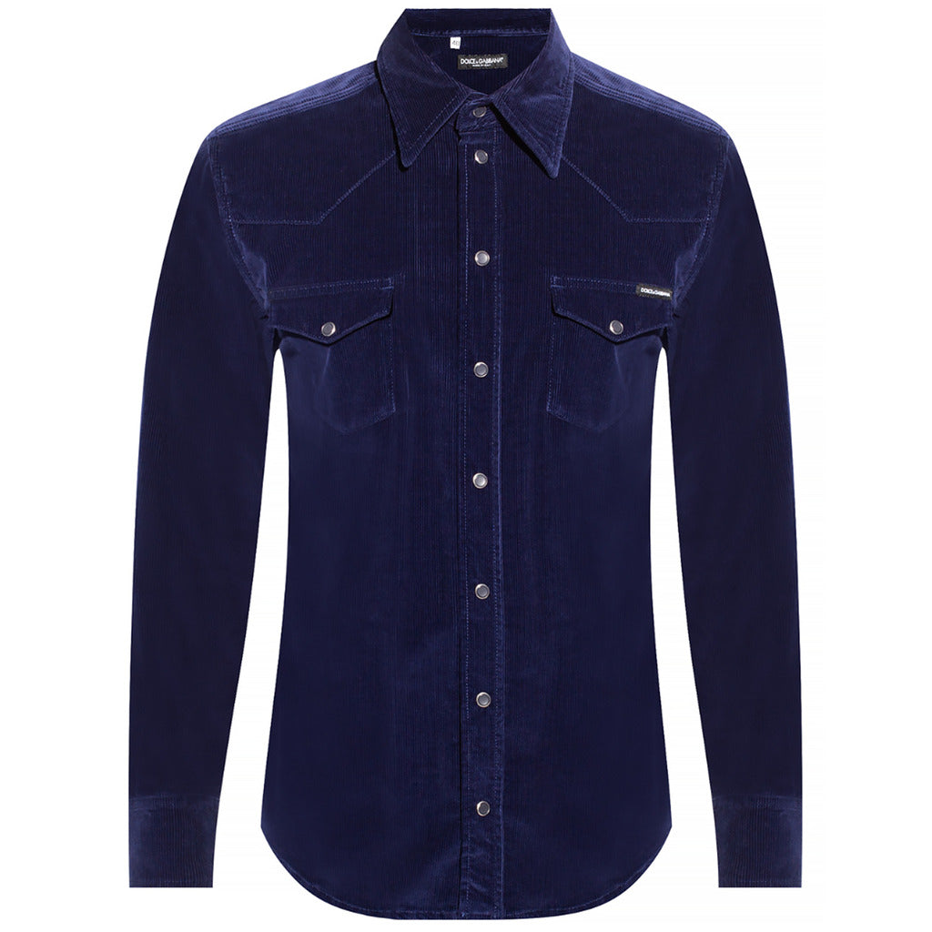 dolce & gabbana - Shirts - g5jc8t-g8ed4-blu