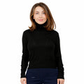 Alpha Studio Black Silk And Cashmere Blend Jumper, V-Neck