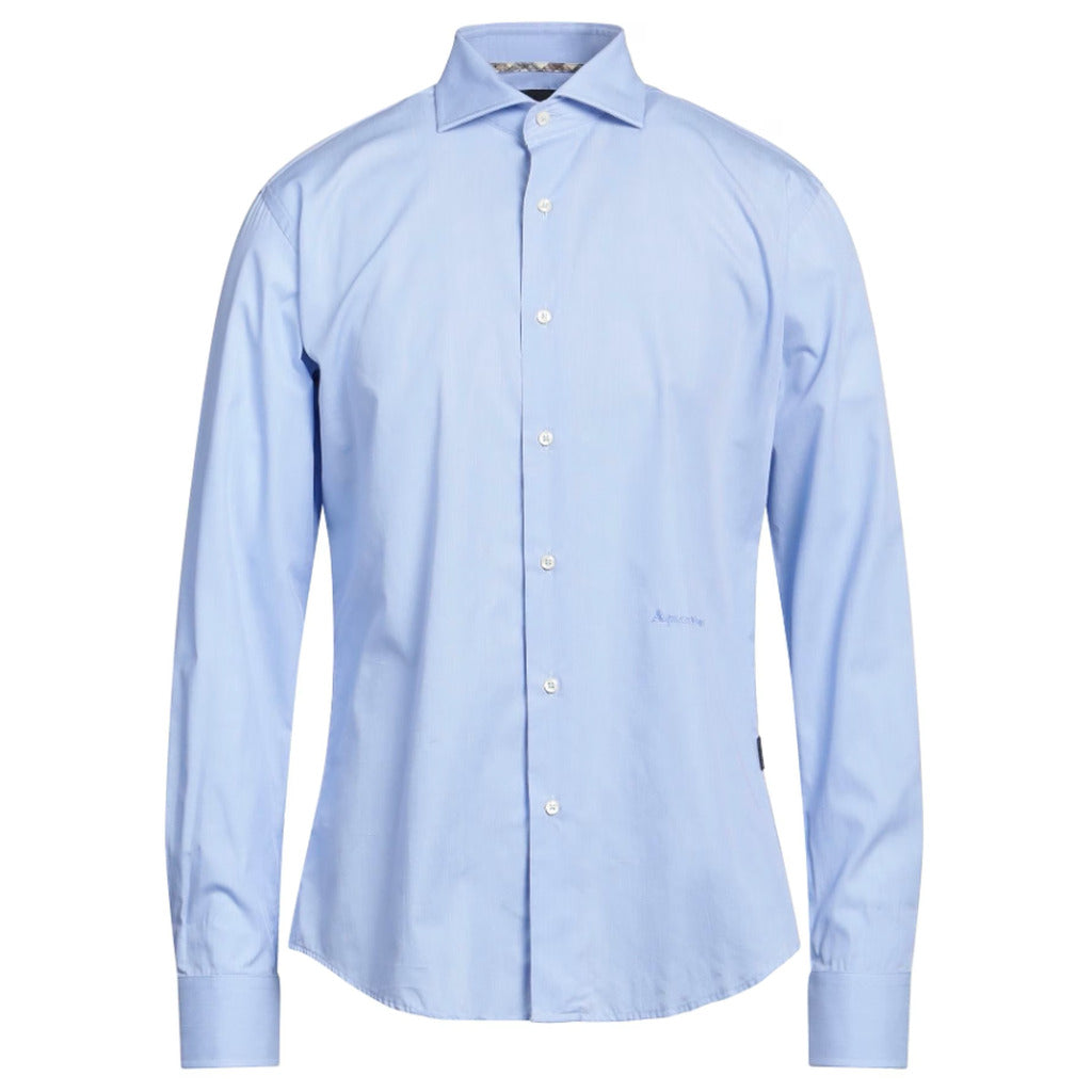 Aquascutum Cotton Shirt Light Blue