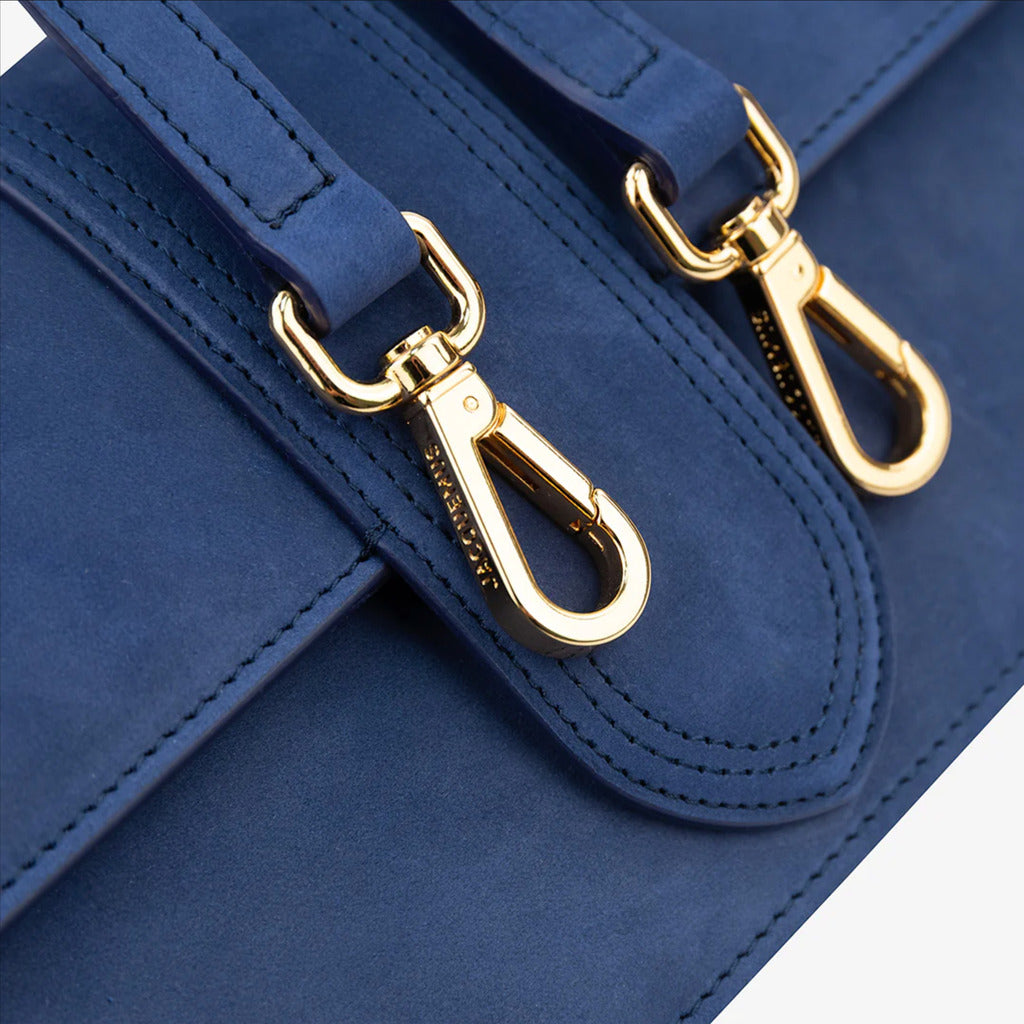 Jacquemus Cotton Crossbody Bag Blue — view 5